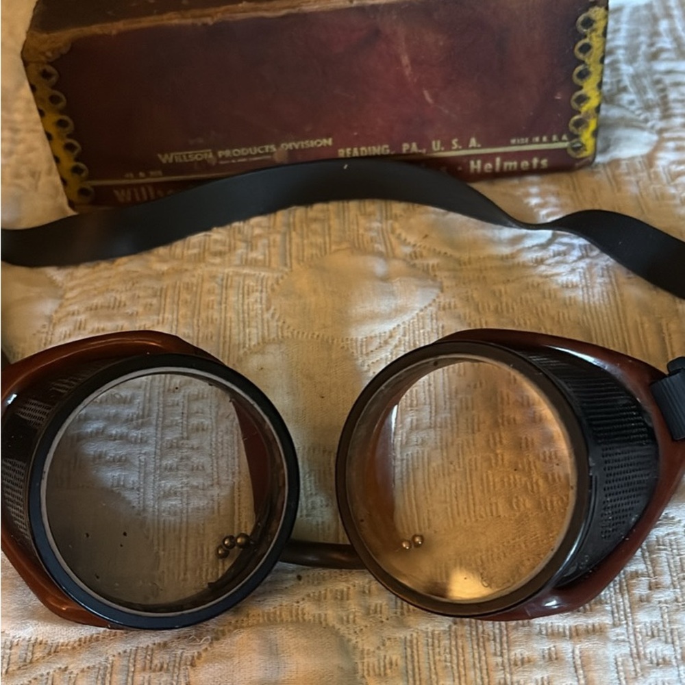 1940-1960 Willson Brown and Black Classic Glasses